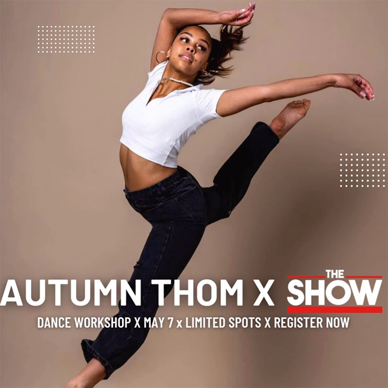 Autumn Thom dance workshop at The SHOW Company YYC
