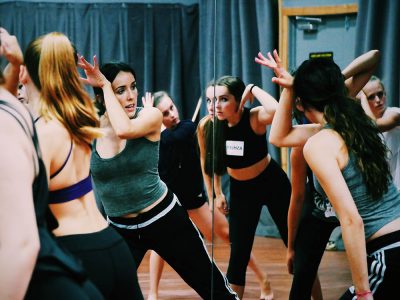 Michelle Dawley teaches dance at The SHOW workshop 2017.